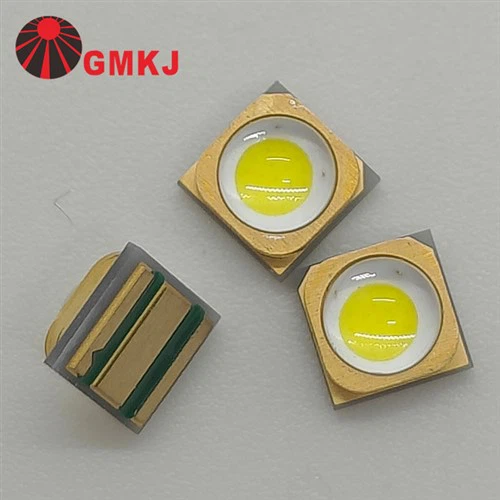 Стеклянная линза с круглым абажуром из нержавеющей стали 10 Вт, белый Smd Led
